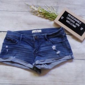 Hollister denim shorts